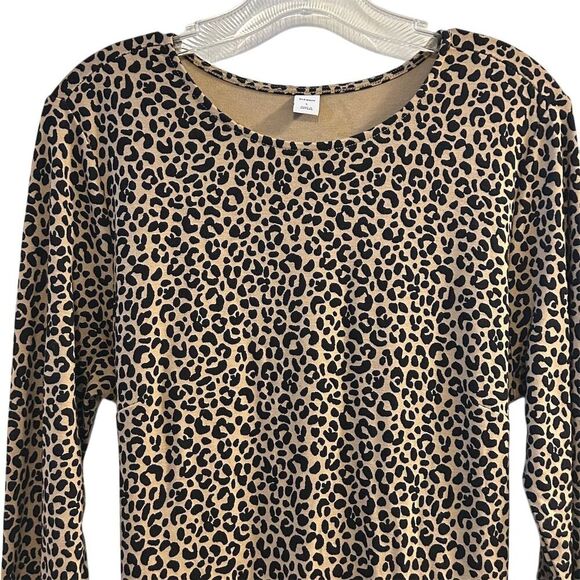 Old Navy Women's Leopard Print Long Sleeve Dress Size L - Picture 12 of 15